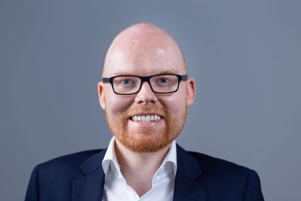 Dublin corporate headshot businessman